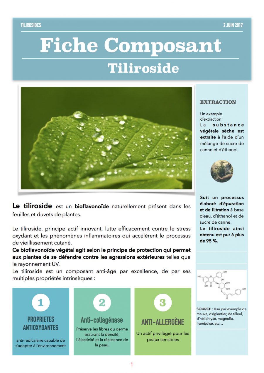 Fiche Composant-Tiliroside