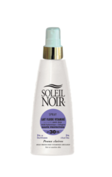 SOLEIL NOIR - Spray Lait fluide SPF30 : ingrédients?