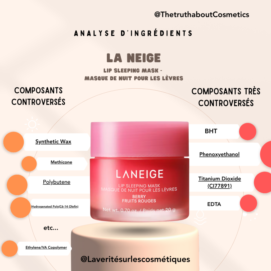Produit K-Beauté formulation ?