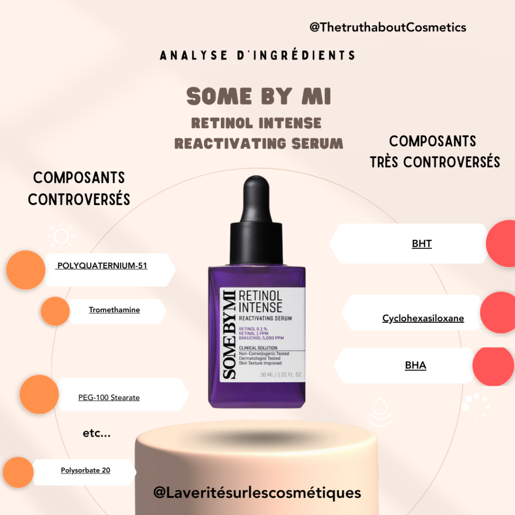 ingrédients cosmétiques K-Beauty : Some by Mi