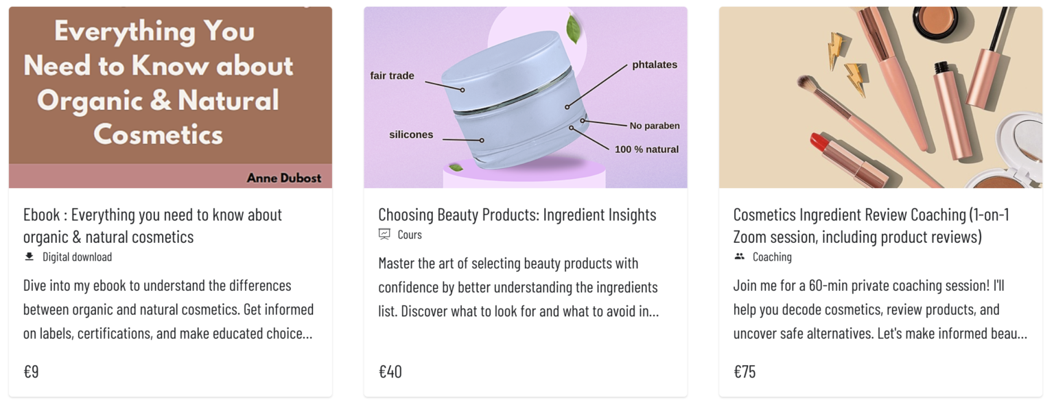 The Truth About Cosmetics : online course