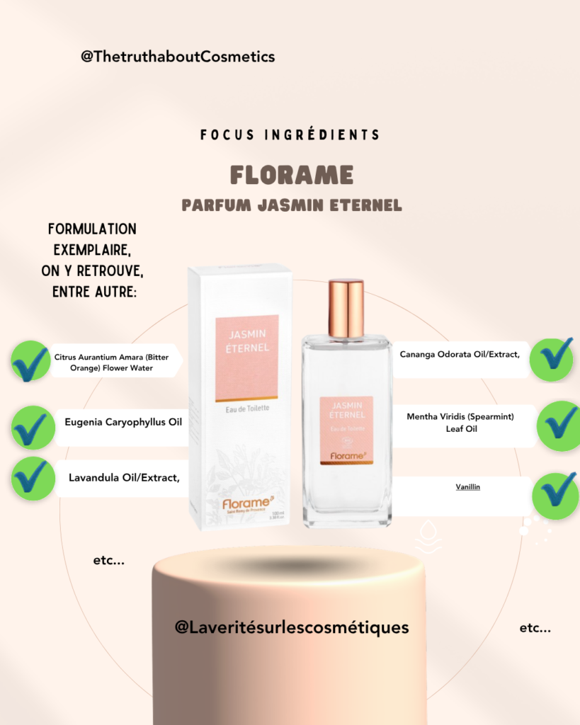 reconnaître parfum vraiment naturel